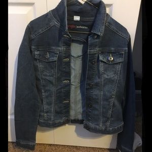 Blue Denim Long Sleeve Jean Jacket